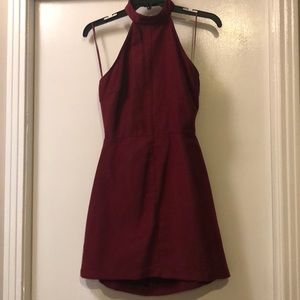 VICI Dolls Burgundy Suede Dress